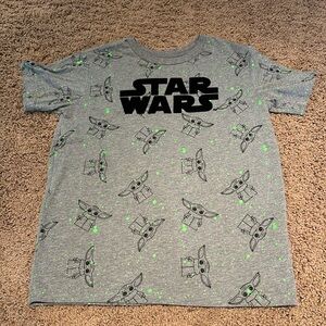 Star Wars Grogu Disney Paint Splatter Tee